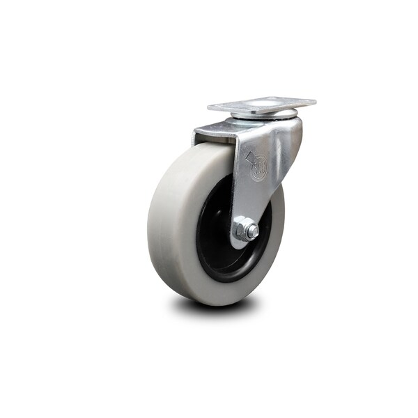 3 Inch Thermoplastic Rubber Wheel Top Plate Swivel Caster